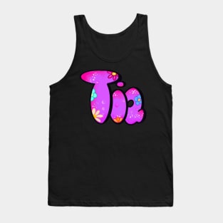 Tia Girls and womens unicorn Personalized Custom name Tia Tank Top